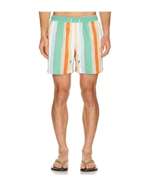 Arrels Barcelona CLASSIC スイムショートパンツ - Orange,Green. - サムネイル1