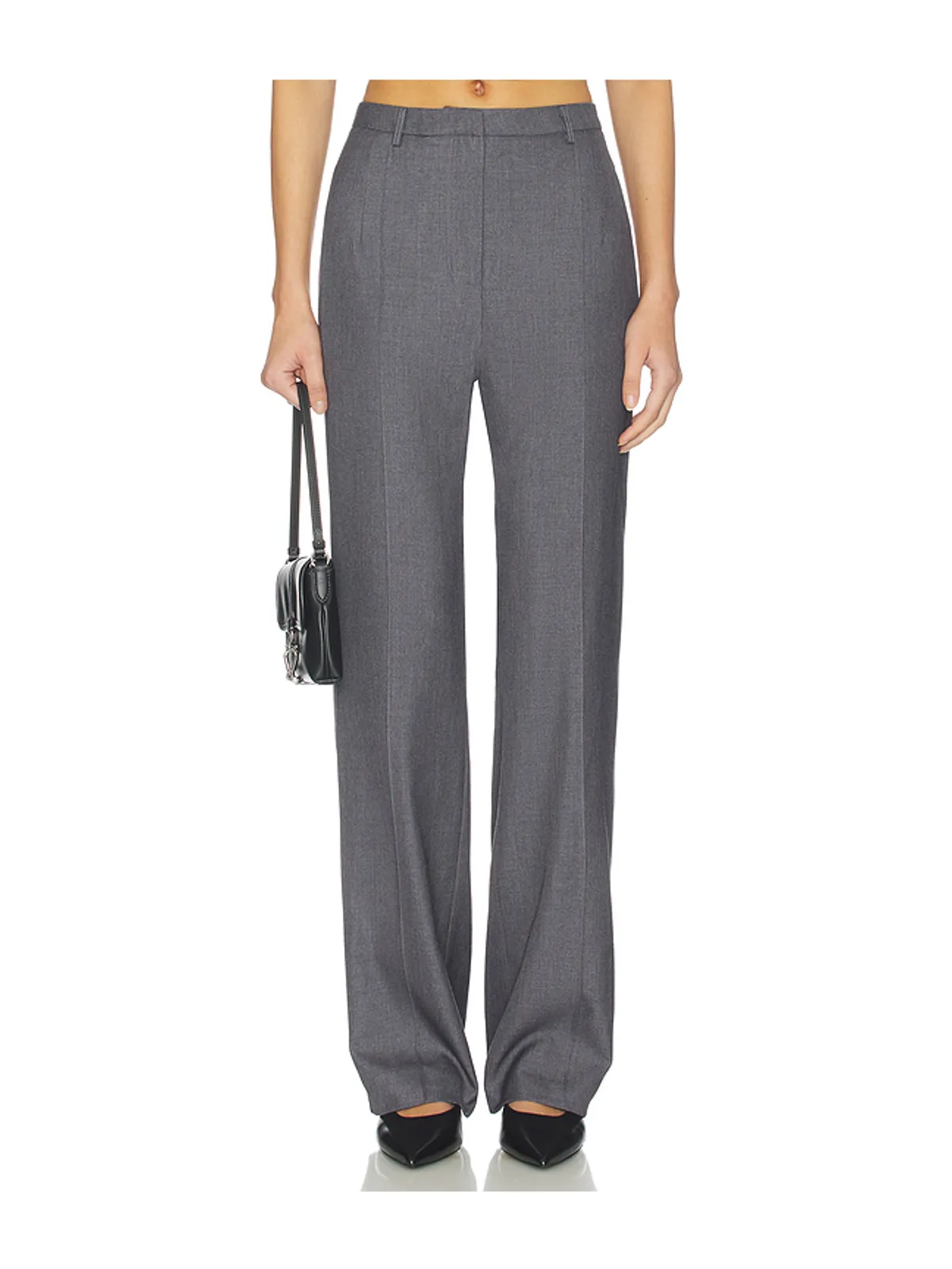 AEXAE Twill Pleated Straight Leg Trouser - 画像1
