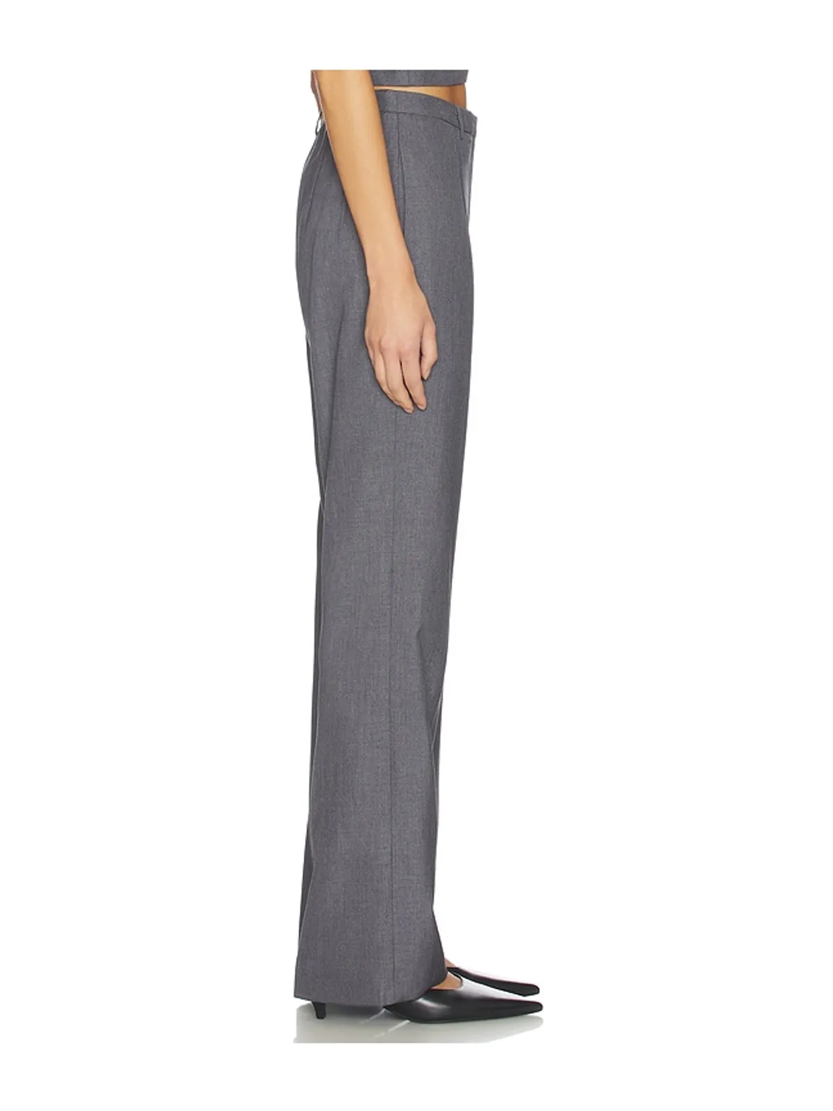 AEXAE Twill Pleated Straight Leg Trouser - 画像3