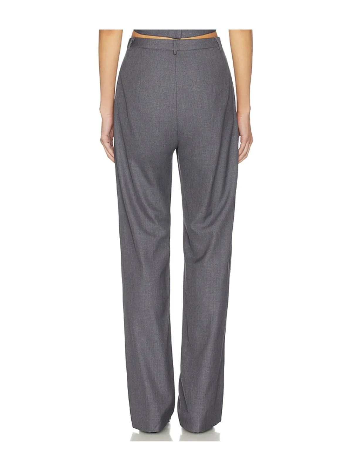 AEXAE Twill Pleated Straight Leg Trouser - 画像4