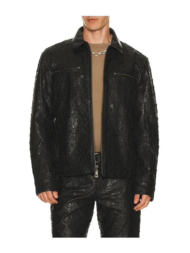 Affliction Affliction QUILTED レザージャケットの商品画像