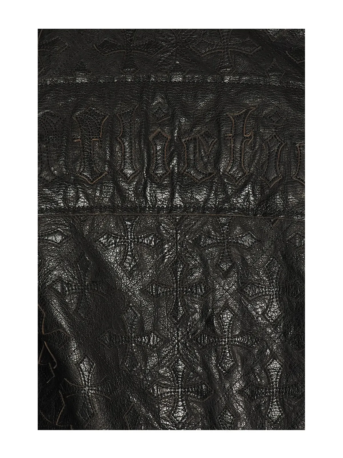 Affliction QUILTED レザージャケット - 画像5