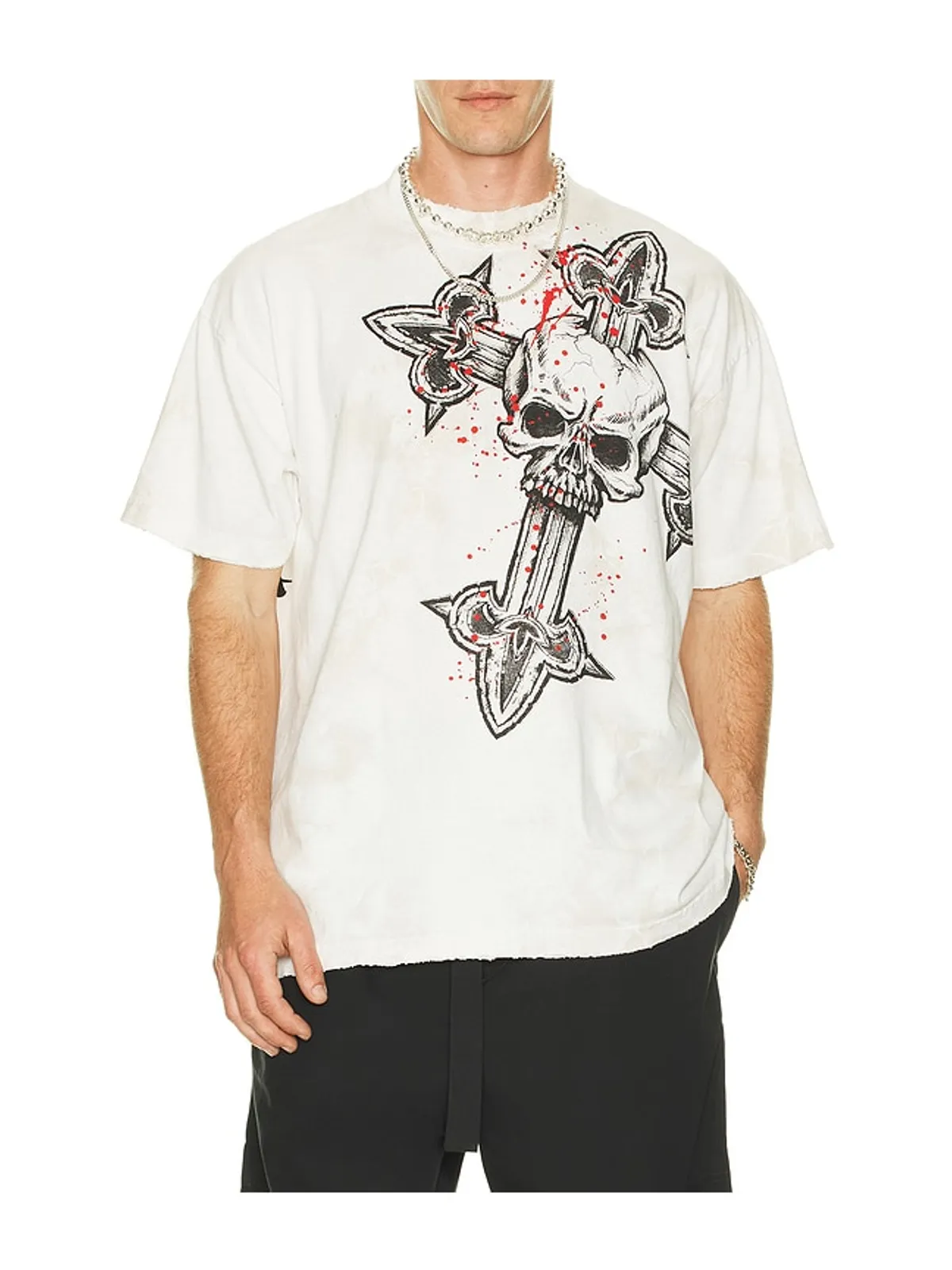 Affliction CROSS Tシャツ - 画像3