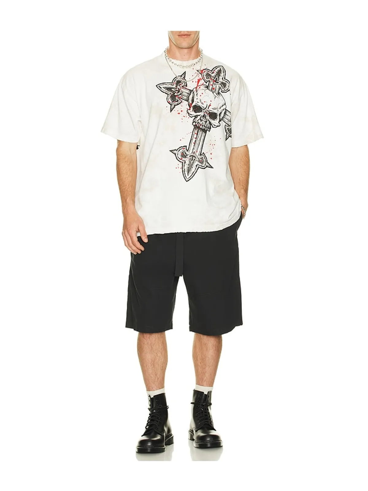 Affliction CROSS Tシャツ - 画像4