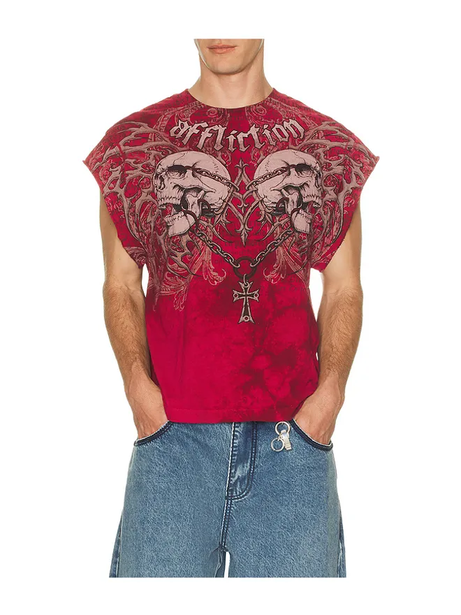 Affliction Affliction COLLAPSE スリーブレスTシャツの商品画像