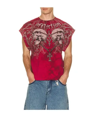 Affliction COLLAPSE スリーブレスTシャツ - サムネイル1