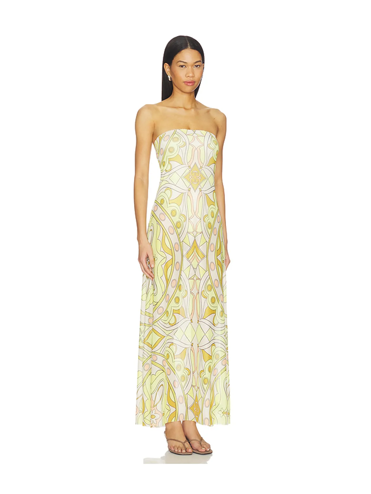 AFRM ALFIE ドレス - Yellow,Neutral. - 画像2