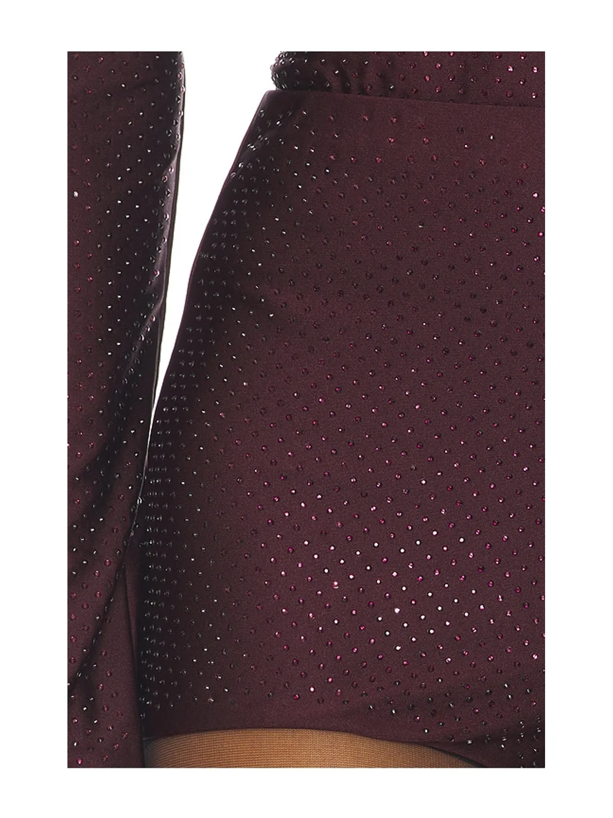 AFRM YVES RHINESTONE JERSEY ショートパンツ - 画像6