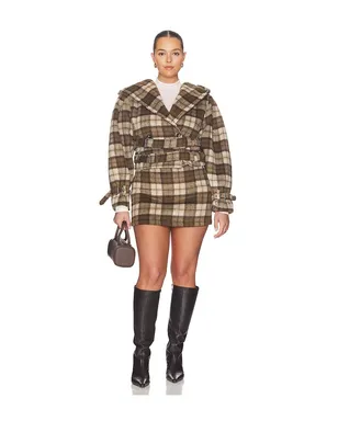 AFRM THE LOW RISE FUR MINI スカート - サムネイル10