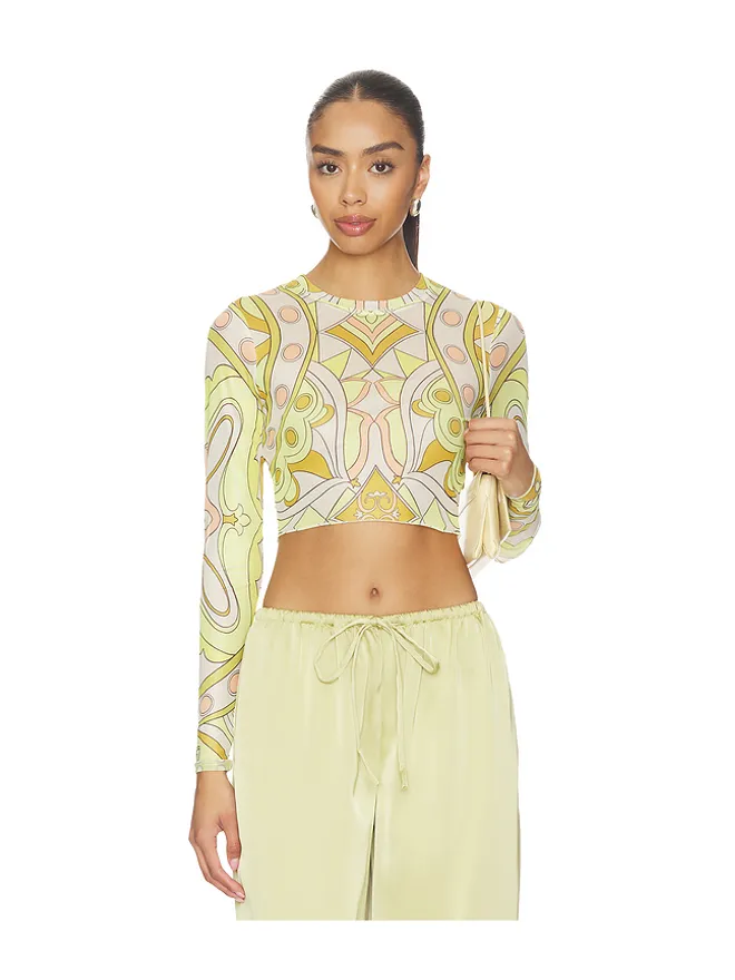 AFRM AFRM HARDIN トップ - Yellow,White.の商品画像