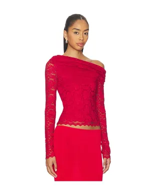 AFRM BARRY SILKEN LACE トップ - サムネイル3