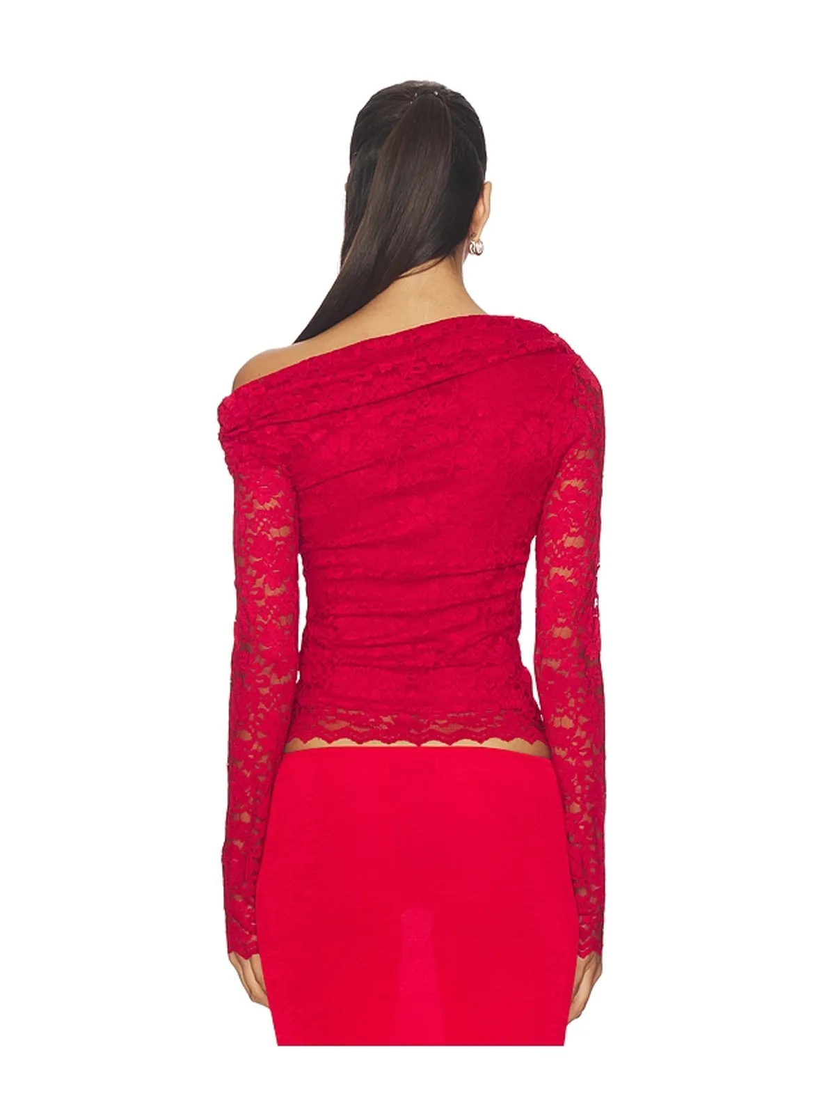 AFRM BARRY SILKEN LACE トップ - 画像5