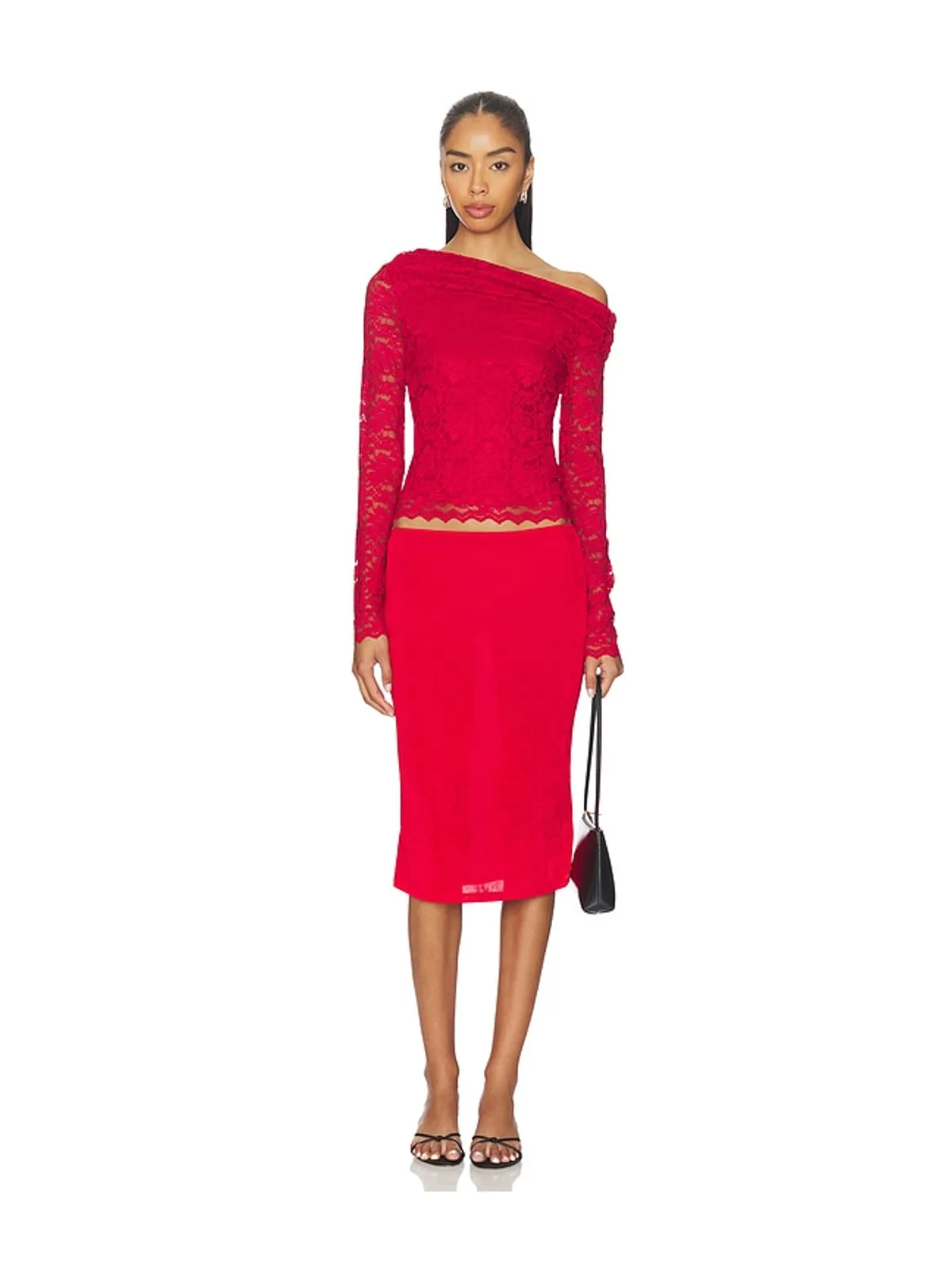 AFRM BARRY SILKEN LACE トップ - 画像7