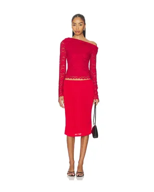 AFRM BARRY SILKEN LACE トップ - サムネイル7
