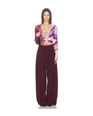 AFRM ZADIE ボディスーツ - Purple,Fuchsia. - サムネイル11