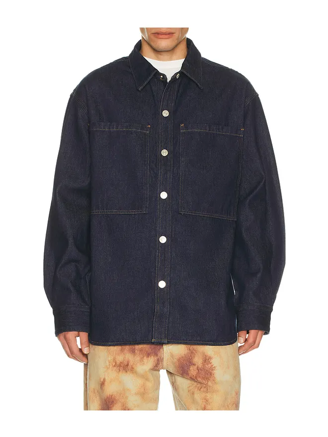 AGOLDE AGOLDE ATTICUS リンスウォッシュ シャツの商品画像