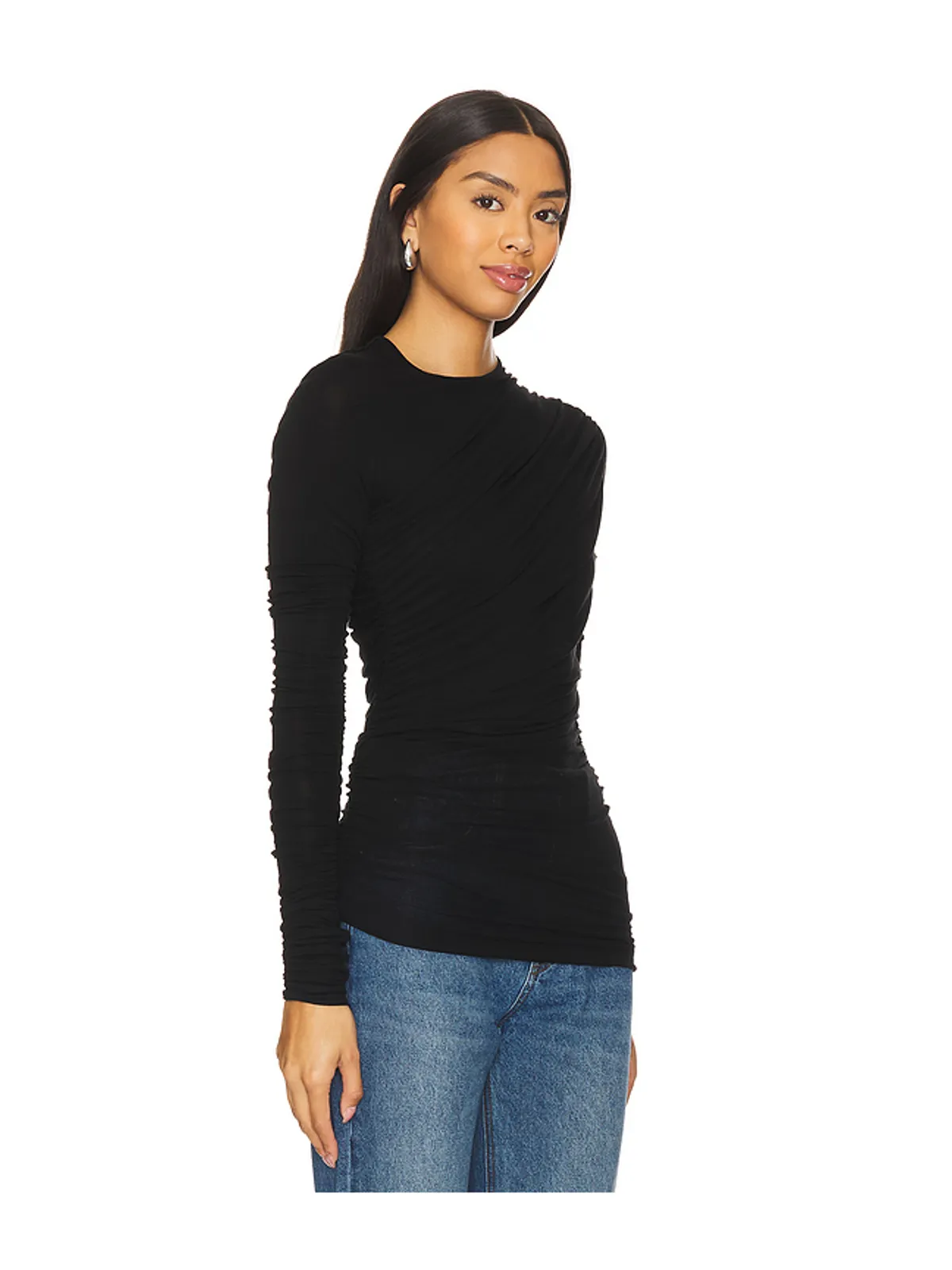 AGOLDE TANIA TWIST Tシャツ - 画像2