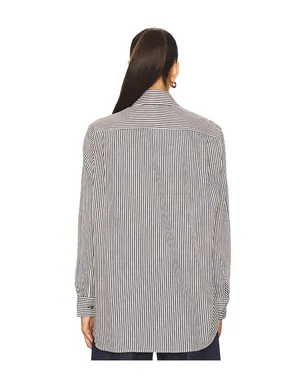 AGOLDE ARIS シャツ - Black,Navy. - サムネイル3