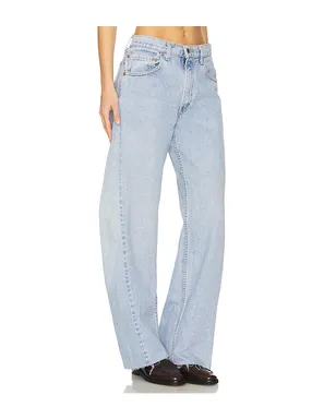 aligrace BARREL CUSTOMS UNDONE HEM ワイドレッグ - サムネイル2