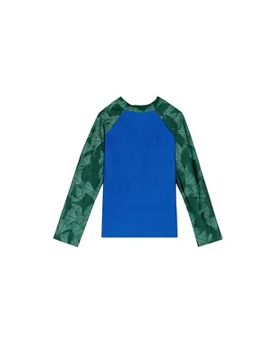 Agua Bendita Noah Thamar Swim Shirt - Blue,Green. - サムネイル2