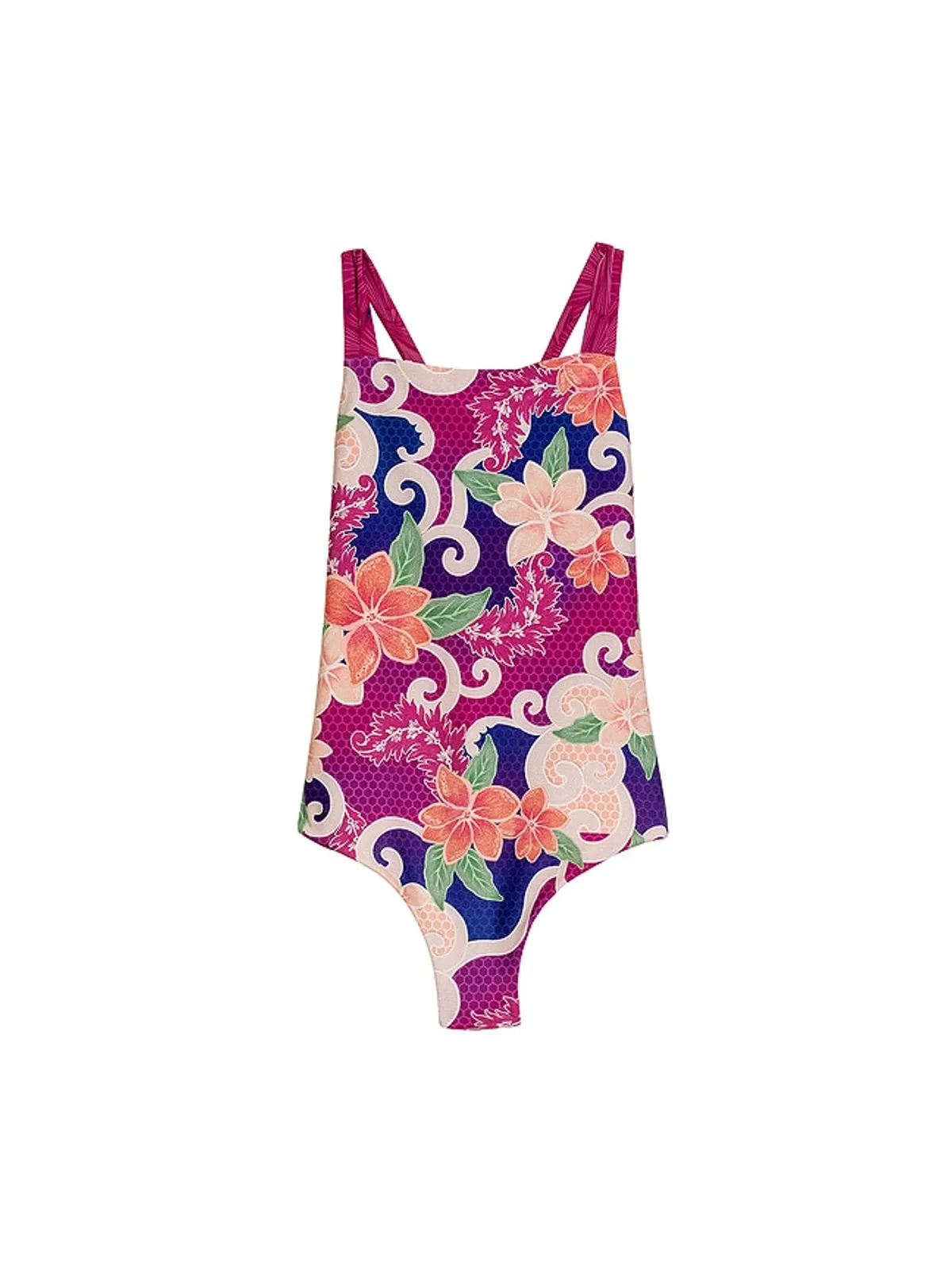 Agua Bendita AMINA THAMAR ワンピーススイムスーツ - Burgundy,Blue. - 画像3