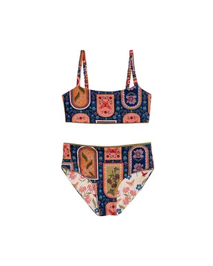 Agua Bendita SKY FIORE ビキニセット - Black,Brown. - サムネイル1