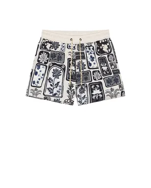 Agua Bendita スイムトランクス - Navy,White. - サムネイル4