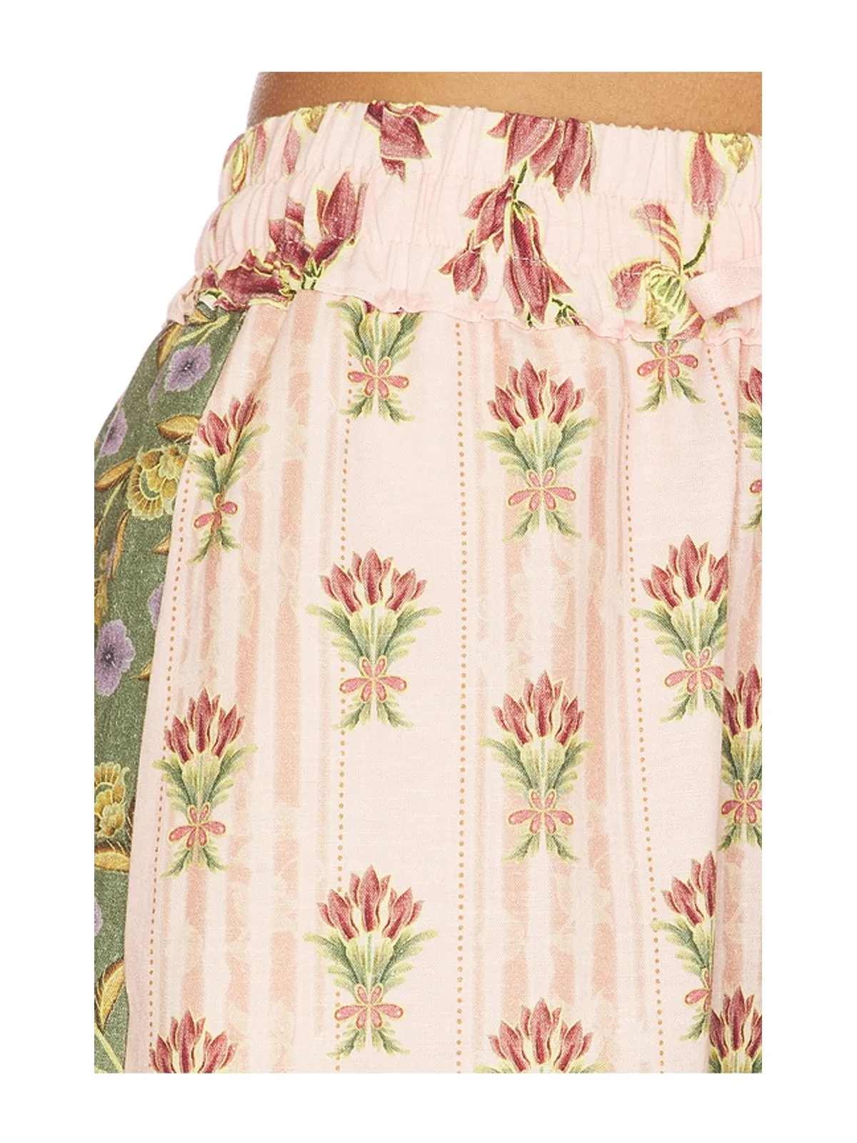 Agua Bendita RENATA ショートパンツ - Pink,Sage. - 画像6