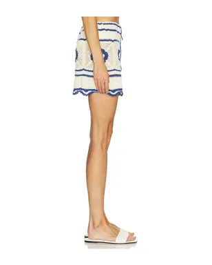 Agua Bendita MARSHA スカート - White,Blue. - サムネイル3