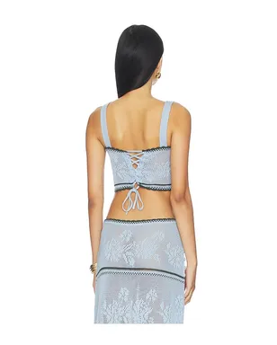 Agua Bendita VICKY クロップトップ - サムネイル3