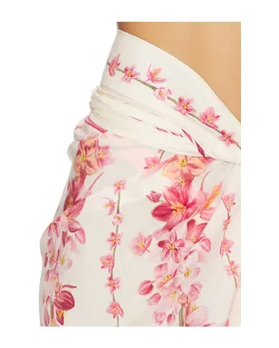 Agua by Agua Bendita LAVANDA ミディ丈スカート - Cream, Pink. - サムネイル6