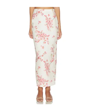 Agua by Agua Bendita LIRICA スカート - Cream,Pink. - サムネイル1