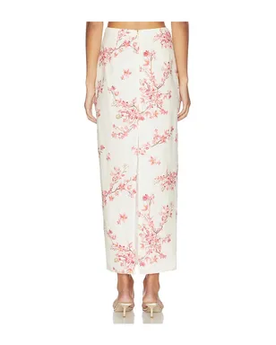 Agua by Agua Bendita LIRICA スカート - Cream,Pink. - サムネイル4