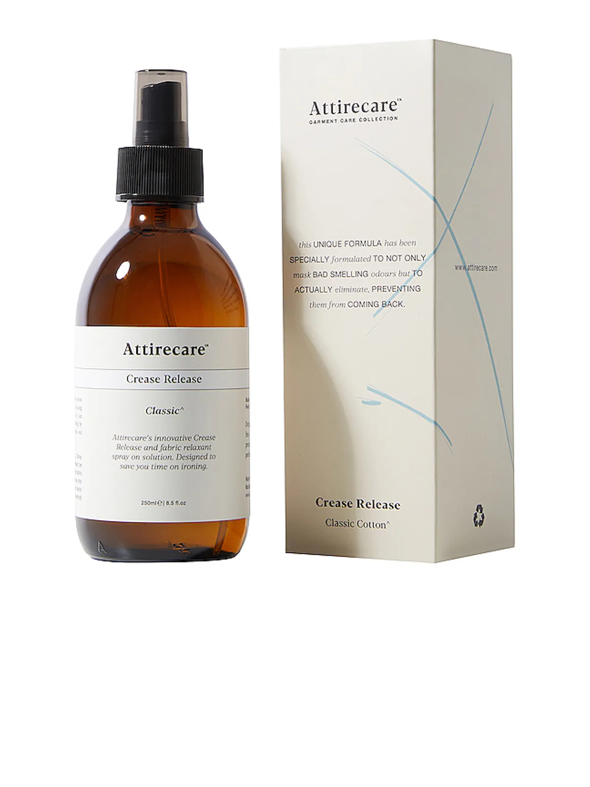 Attirecare CREASE RELEASE シワ取りスプレー - 画像1