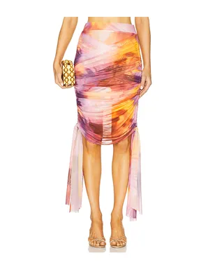 Andrea Iyamah BINA スカート - Orange,Purple. - サムネイル2