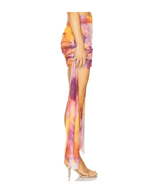 Andrea Iyamah BINA スカート - Orange,Purple. - サムネイル4