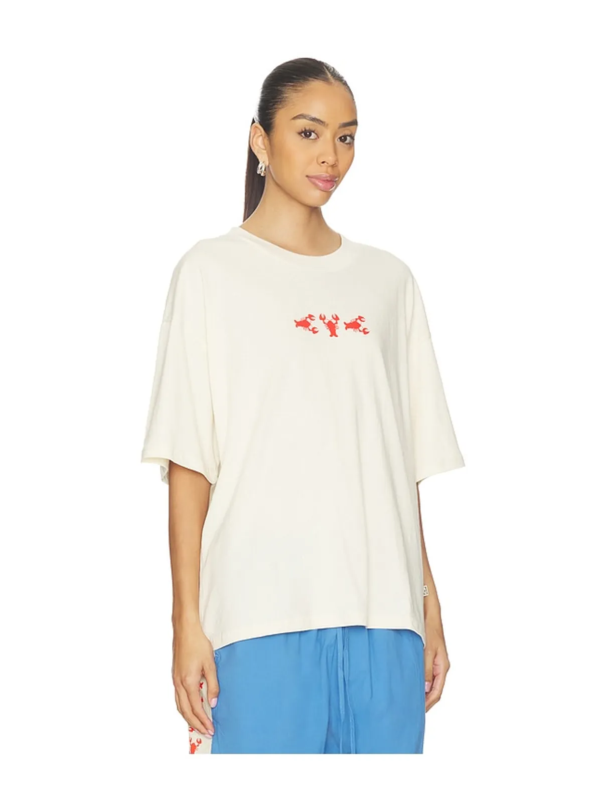 Araminta James LOBSTER TEE グラフィックTシャツ - 画像3