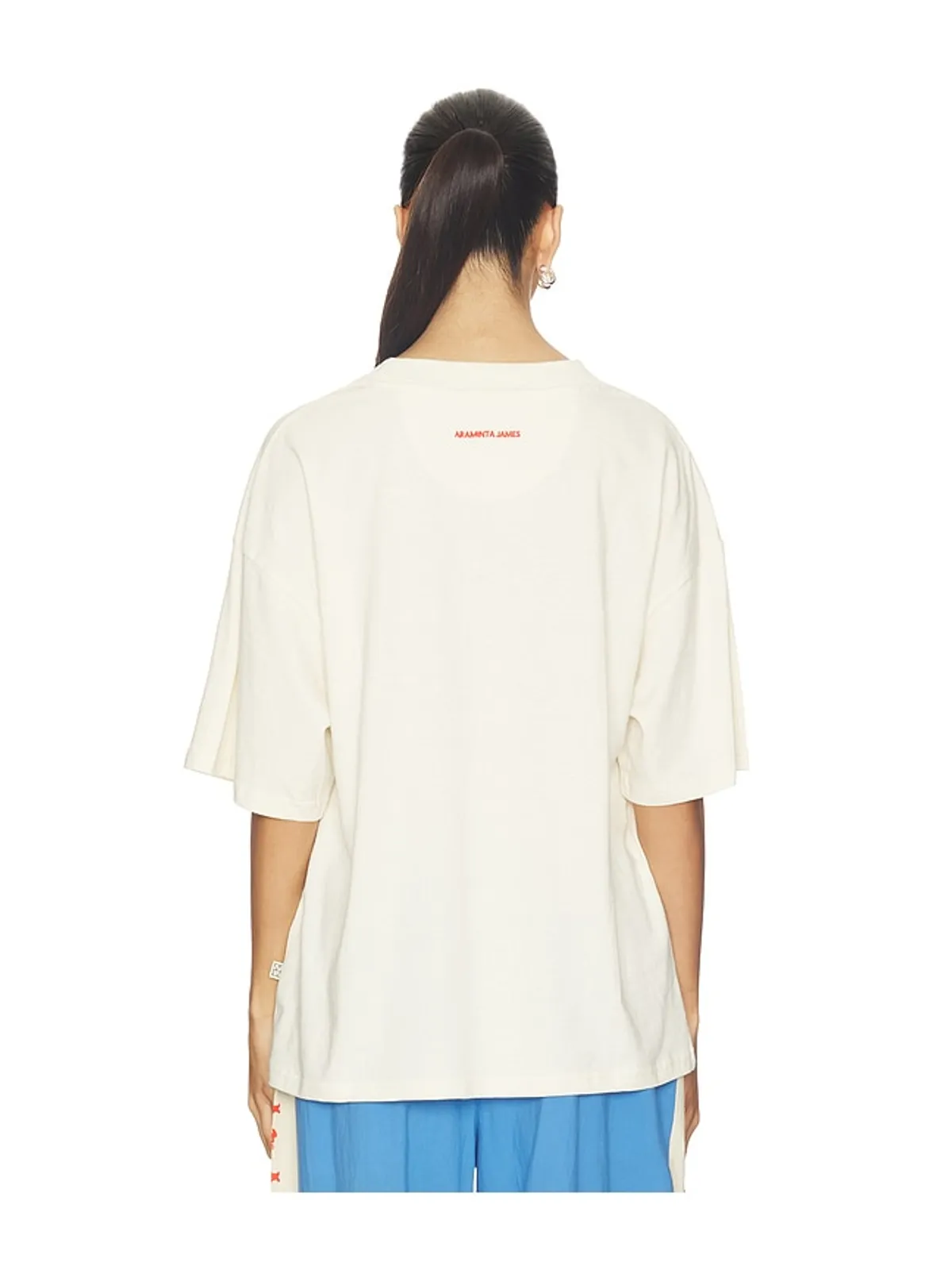 Araminta James LOBSTER TEE グラフィックTシャツ - 画像4
