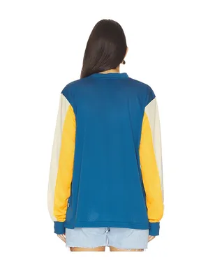 Araminta James SPEEDWAY グラフィックTシャツ - Blue,Yellow. - サムネイル3
