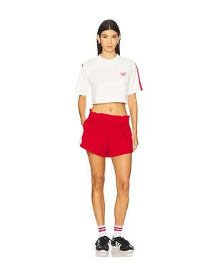 Araminta James RACQUET クロップTシャツ - サムネイル4