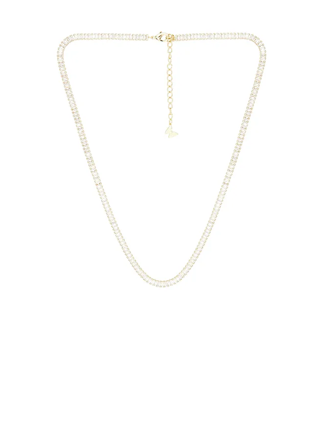 By Adina Eden By Adina Eden BAGUETTE ネックレスの商品画像