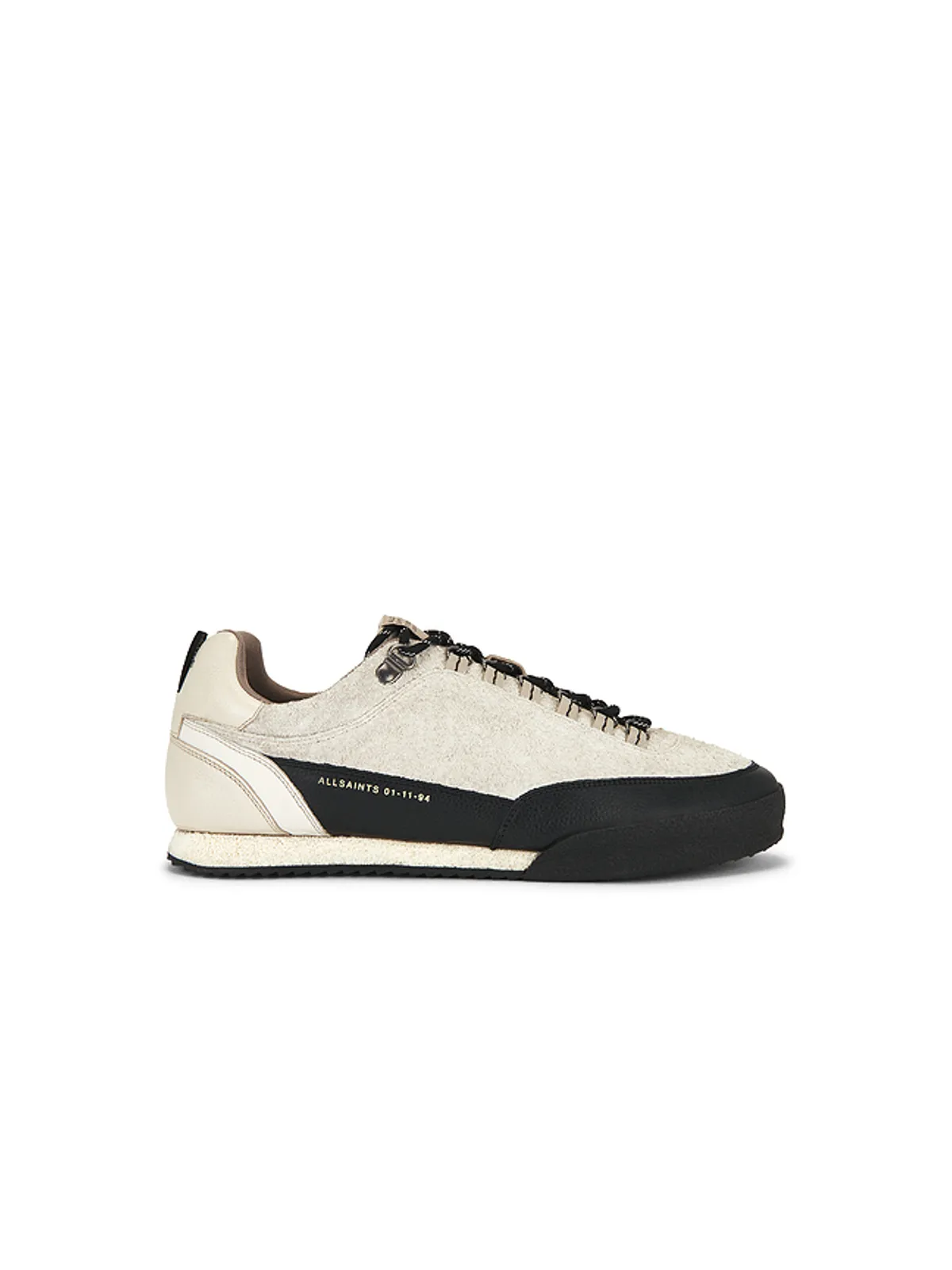 ALLSAINTS HARRI スニーカー - Ivory,Black. - 画像1