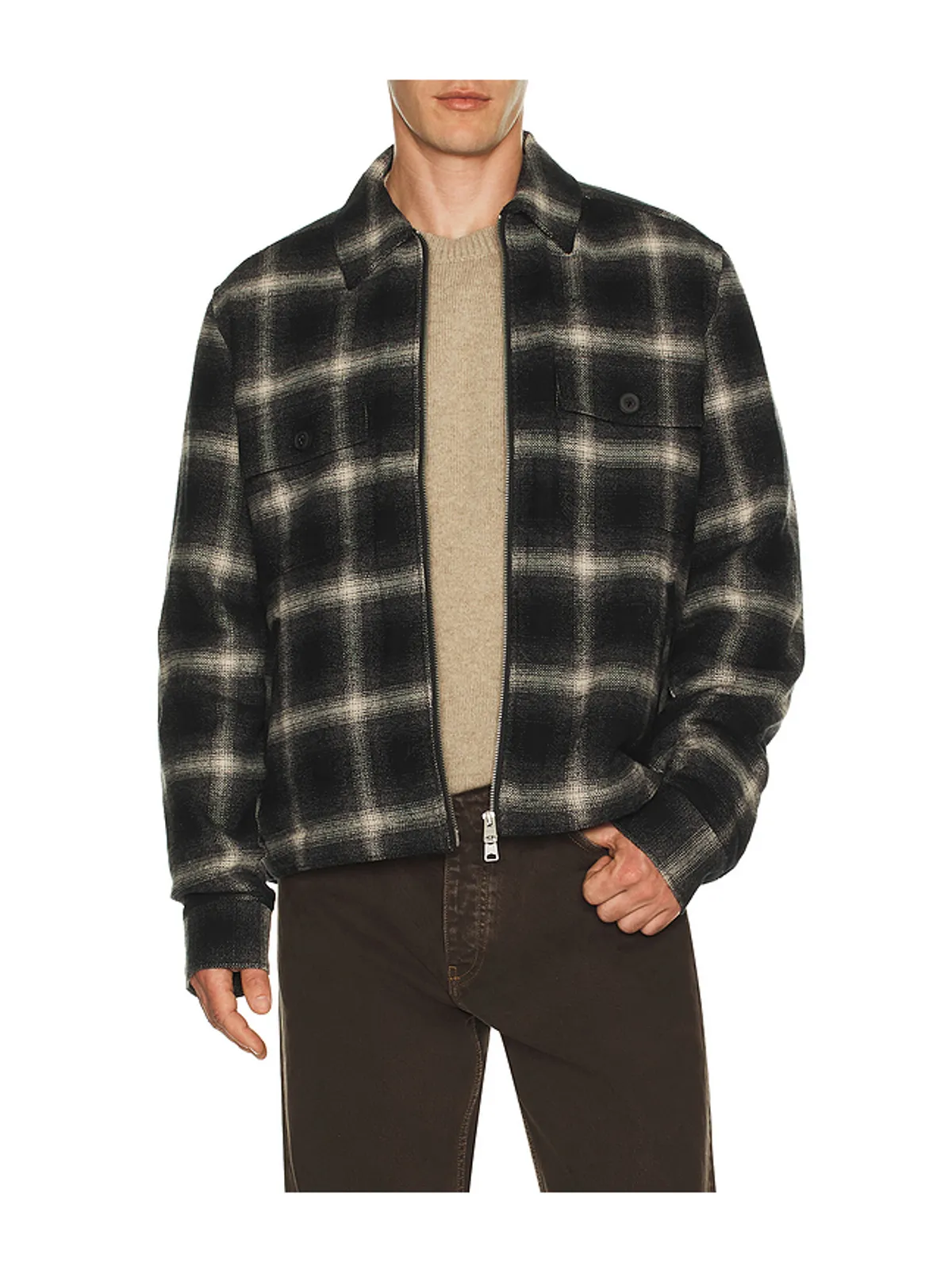 ALLSAINTS BAYO シェルパジャケット - 画像1