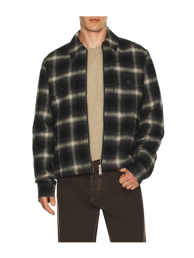 ALLSAINTS ALLSAINTS BAYO シェルパジャケットの商品画像