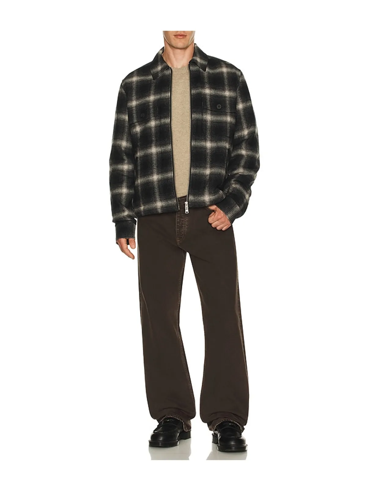 ALLSAINTS BAYO シェルパジャケット - 画像3