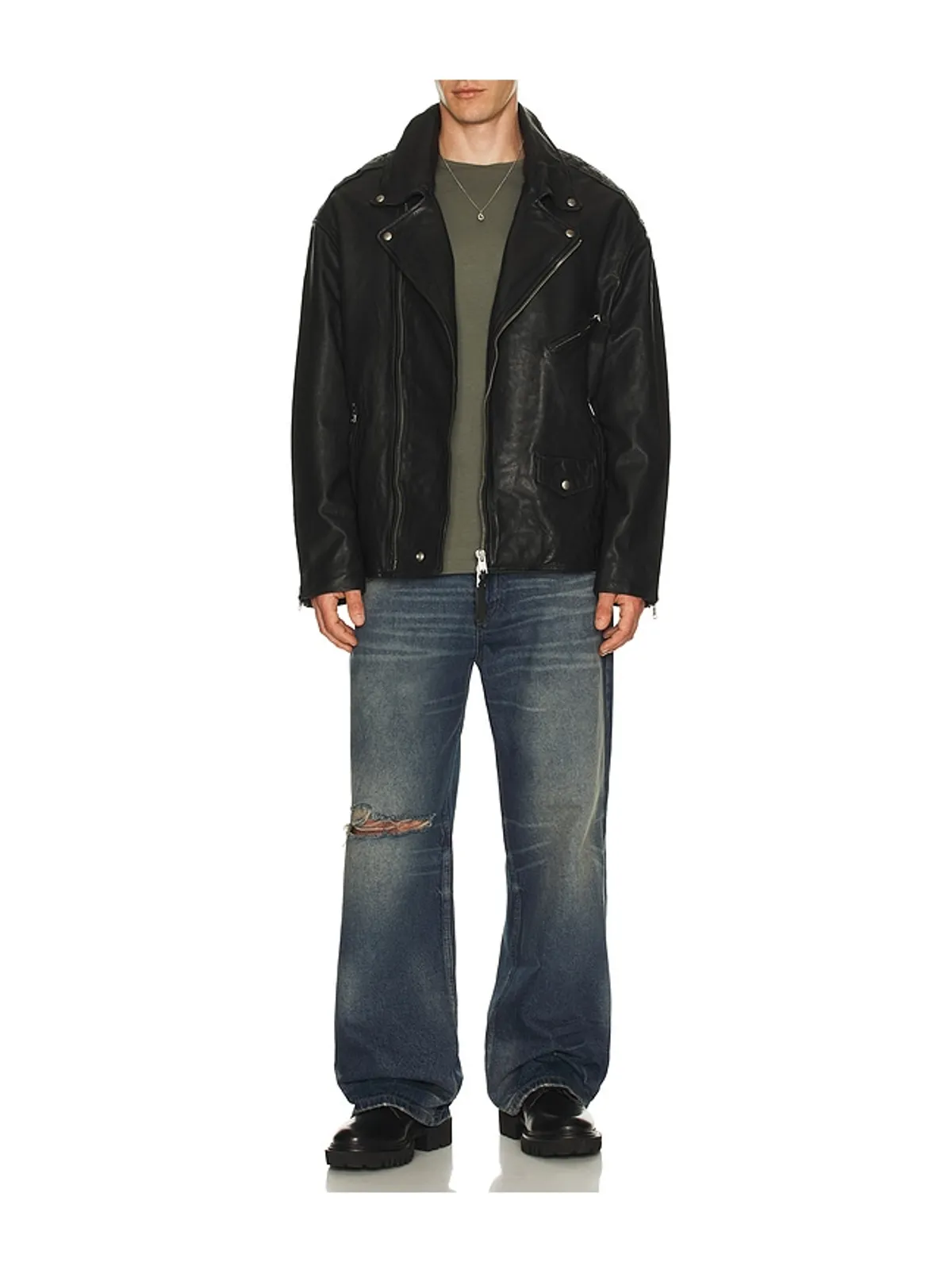ALLSAINTS BRADFORD バイカージャケット - 画像4
