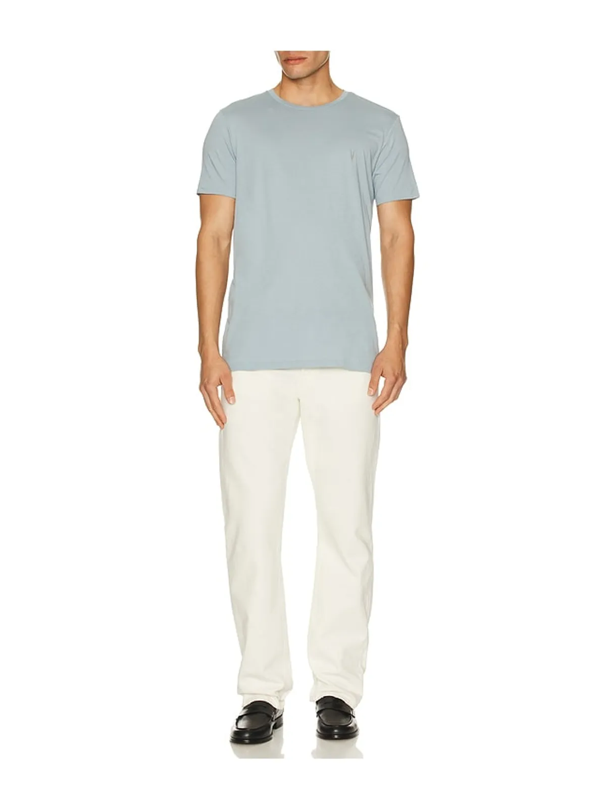 ALLSAINTS Tシャツ - Blue,White. - 画像6