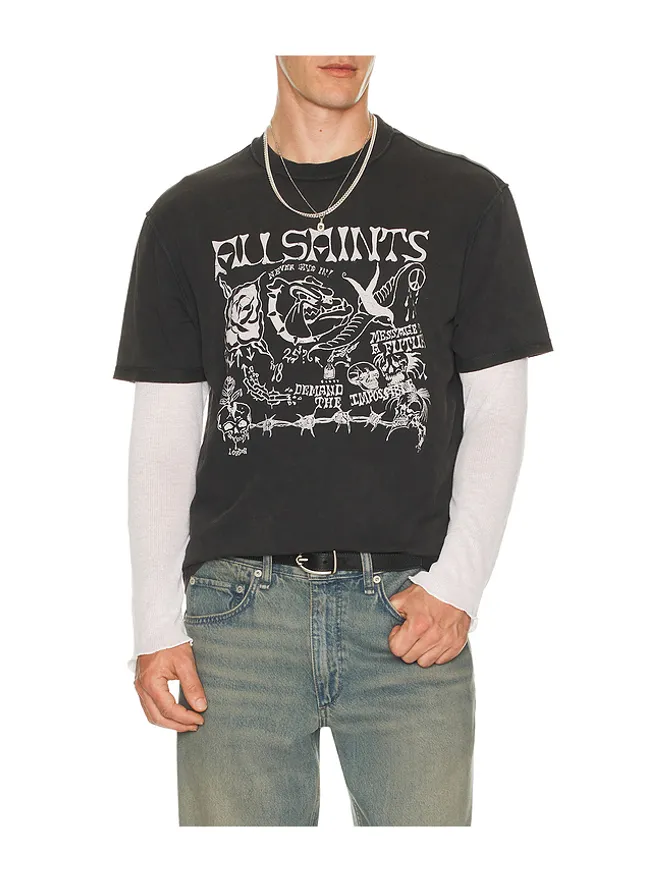 ALLSAINTS ALLSAINTS CHINGFORD Tシャツの商品画像
