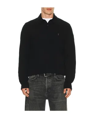 ALLSAINTS STATTEN 長袖ポロ - サムネイル1