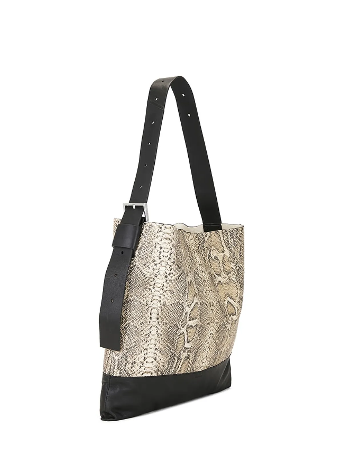 ALLSAINTS ASHA ショルダーバッグ - Neutral,Black. - 画像3
